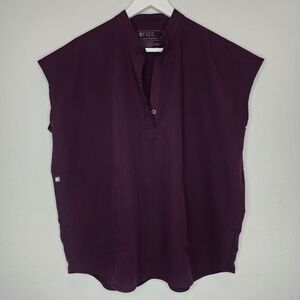 Figs Women's Deep Purple Top